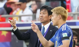 HLV tuyển Nhật Bản 'mượn' tuyển Việt Nam để nhắn nhủ học trò
