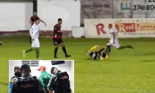 Cầu thủ bị bắt vì tội cố ý giết trọng tài