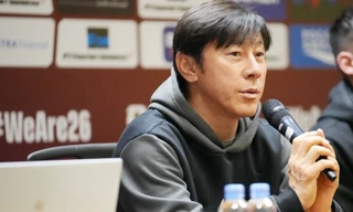 HLV Shin Tae-yong cảm ơn tuyển Việt Nam
