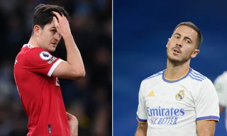 Maguire bị Hazard vượt mặt trong cuộc bầu chọn giải The Worst