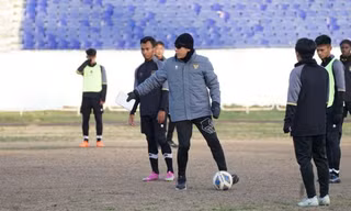 HLV Shin Tae-yong và Indonesia lại than thở về sân tập, lần này là U20 châu Á