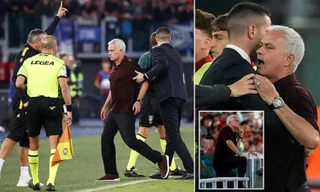 Bị truất quyền chỉ đạo, Mourinho mỉa mai trọng tài