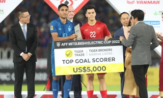 Việt Nam lần đầu tiên trong lịch sử tham dự AFF Cup có Vua phá lưới 