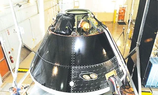 Mô hình tàu vũ trụ chở người lên sao Hỏa