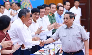 Thủ tướng Phạm Minh Chính làm việc với lãnh đạo thành phố Đà Nẵng