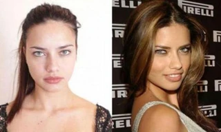 Gương mặt không son phấn của loạt siêu mẫu nổi tiếng