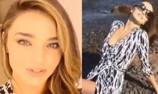 Miranda Kerr tung ảnh gợi cảm trên biển
