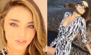 Miranda Kerr tung ảnh gợi cảm trên biển