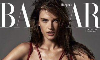 Alessandra Ambrosio khoe đường cong tuyệt mỹ trên tạp chí