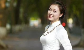 Ngắm 'đường cong' của nữ sinh Hà thành