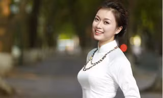 Ngắm 'đường cong' của nữ sinh Hà thành
