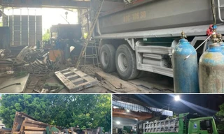 Hình ảnh tại lò chế tác biến 'Hổ vồ' thành 'hung thần' xa lộ.