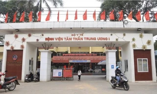 Sự việc xảy ra tại Bệnh viện Tâm thần Trung ương 1. Ảnh: Minh Đức