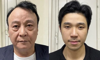 Cựu Chủ tịch Tập đoàn Tân Hoàng Minh và con trai.