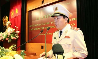 Thứ trưởng Bộ Công an Lê Quốc Hùng thời điểm chưa thăng hàm.