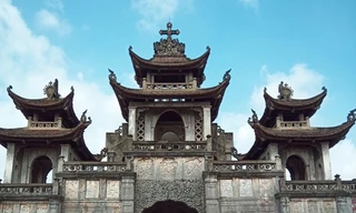 Thánh đường Phát Diệm nhìn từ trên cao