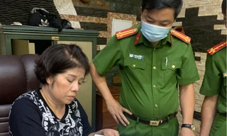 Nguyễn Thúy Loan được xác định là đối tượng cầm đầu.