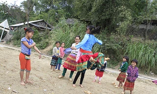 Yên bình nơi phên dậu Ảnh: Trường Phong 