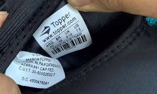 Lô hàng giày Topper xuất đi từ cảng Xiamen (Trung Quốc) nhưng mác lại ghi “Made in Viet Nam” 