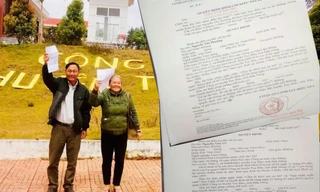  Vợ chồng ông Võ vui mừng khi được đình chỉ điều tra 