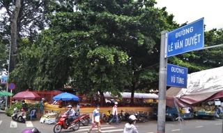 Đường Lê Văn Duyệt tháng 9/2020 