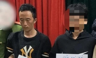 Bị can Già Bá Mài (bìa trái) - người tử vong trong trại tạm giam hôm 18/8 