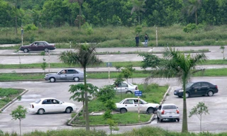 Một trung tâm sát hạch lái xe tại Hà Nội