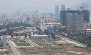  Khu vực sân bay Nước Mặn, nơi có 21 lô đất liên quan đến yếu tố người Trung Quốc trước đây Đà Nẵng đã phải giải trình Ảnh: Nguyễn Thành 