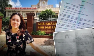 Ông Lâm Dũ Hùng - Bí thư Đảng ủy phường 4, TP Đà Lạt, tỉnh Lâm Đồng trao đổi với phóng viên