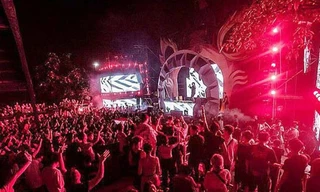 Đêm đại nhạc hội ở công viên nước Hồ Tây Ảnh: TL