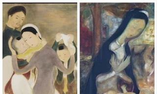 Nhiều bức tranh chỉ nhìn bằng mắt thường biết ngay tranh giả