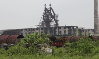  Một hạng mục của Dự án Nhà máy thép Vạn Lợi bỏ hoang nhiều năm nay