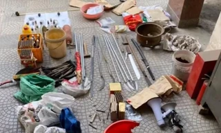 Tang vật thu giữ được trong vụ án