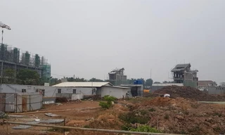 Dự án khu nghỉ dưỡng Wyndham Thanh Thủy quảng cáo, bán hàng căn hộ kèm khoáng nóng khi chưa được cấp phép. Ảnh: Trần Hoàng 