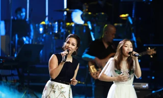 Mỹ Linh dành thời gian cho chồng con.