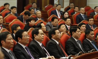 Các đại biểu tham dự Hội nghị Trung ương 2 Ảnh: Nhật Minh 