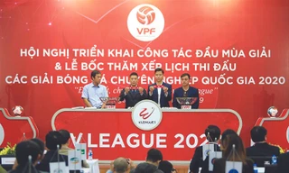 Bốc thăm xếp lịch thi đấu các giải chuyên nghiệp quốc gia mùa giải 2020 ảnh: VT 