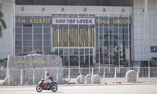 Khu LHTTQG Mỹ Đình cho thuê đất trái phép khu đất chờ dự án, theo kết luận của Kiểm toán Nhà nước ảnh: P.v 