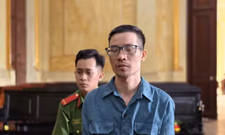 Ông Nguyễn Văn Chung tại phiên tòa.