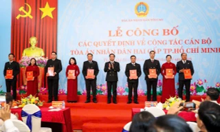 Bổ nhiệm Chánh án, Phó Chánh án Tòa án nhân dân nhiều tỉnh, thành