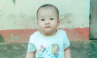 Cháu bé bị tim bẩm sinh cần được giúp đỡ