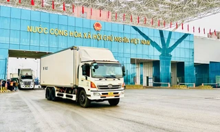 Việt Nam - Trung Quốc thông quan hơn 750 tấn hàng qua cửa khẩu Móng Cái 