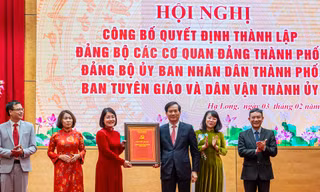 Hạ Long hợp nhất Ban Tuyên giáo và Ban Dân vận