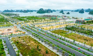 Đặc khu Vân Đồn nhìn từ trên cao