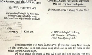 Học sinh Quảng Ninh phải xem phim người lớn do... nhầm lẫn?