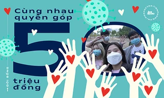 Hội bạn “nhà người ta”: Cùng nhau quyên góp 50 triệu đồng cho công tác chống dịch