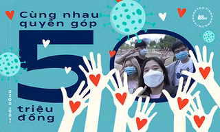 Hội bạn “nhà người ta”: Cùng nhau quyên góp 50 triệu đồng cho công tác chống dịch