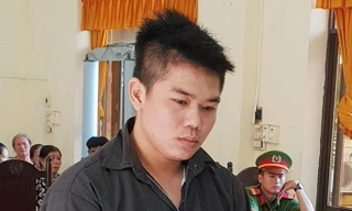 Bị cáo Khang tại tòa