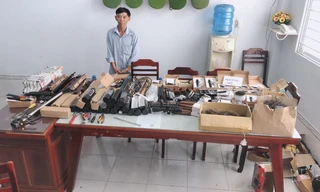 Thu giữ hàng loạt vũ khí bán trên mạng xã hội