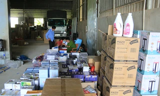 Phát hiện kho 'hàng lậu' trên Quốc lộ 91